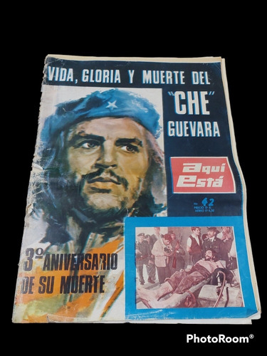 Revista Aquí Está 1970, Especial Che Guevara, De Colección