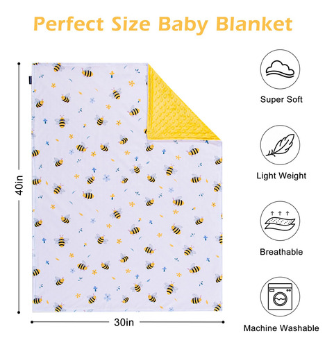 Qsteheml - Mantas De Bebé Súper Suaves Para Niños, Manta Lig