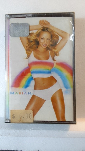 Mariah Carey Rainbow Cassette Con Su Film Nuevo Sin Uso