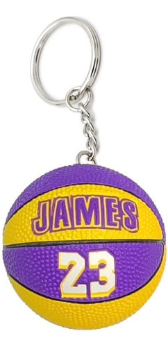 Llavero De Lebron James 23 Lakers Fans Llavero De Balon...