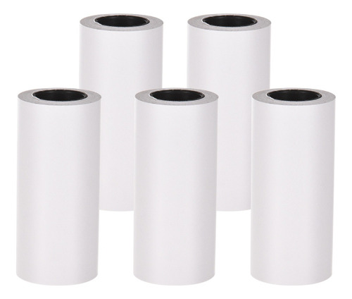 5 Rollos De Papel Térmico Autoadhesivo, Papel Adhesivo, Colo