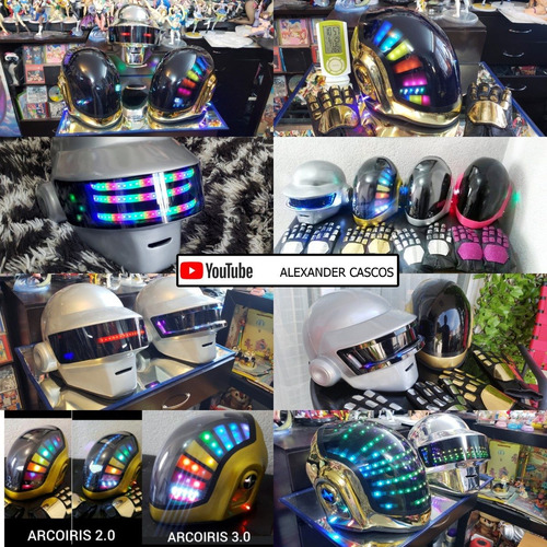 Casco Daft Punk, Halo, Astronauta, Personalizados, Dj Y Mas