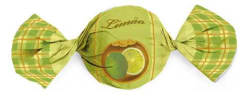 Papel Trufa 14,5x15,5cm - Sabores Limão - 100 Un - Cromus