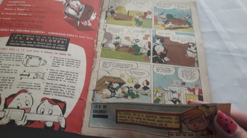 Historieta Antigua* El Pato Donald * Disney Edi Abril N° 740 (Usado)