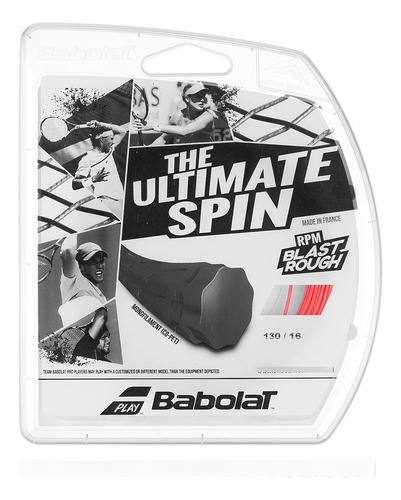 Babolat Rpm Blast Rough (16 1.30) Juego Cuerda (rojo)