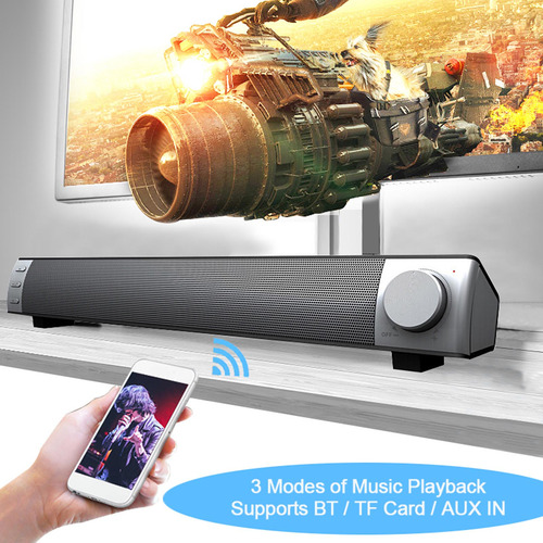 Altavoz Inalámbrico, Barra De Sonido De 10 W, Cine En Casa,