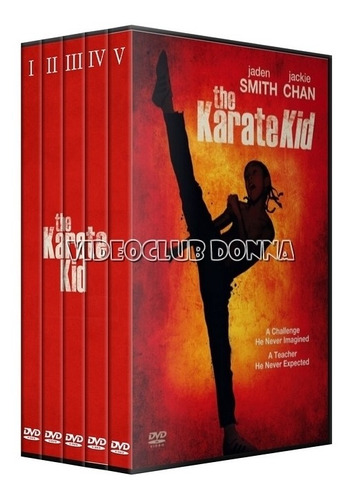 Karate Kid Saga Completa Dvd Pack 5 Peliculas Latino
