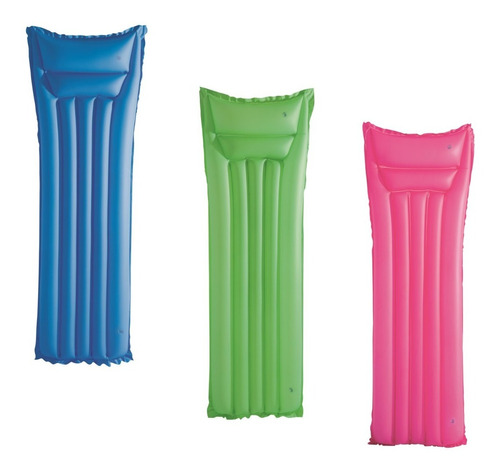 Colchoneta - Colchon Inflable P/ Agua Pileta Varios Colores