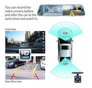 Espejo Retrovisor Dvr Tactil Para Kia Carens