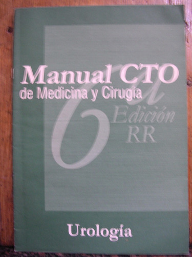 Manual Cto De Medicina Y Cirugía En Papel Zona Caballito