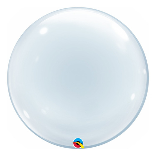 Balão Qualatex Decoração Bubble Transparente 60cm 1und
