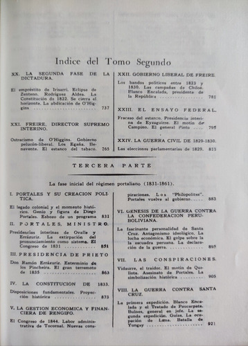 Historia De Chile. Encina Castedo. Tomo 2. Tapas Duras