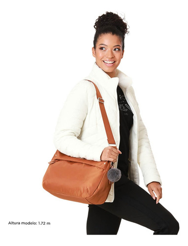 Totto Bolsa De Dama - Mujer Crossbody Satchel Ade231 Lavender Lisa Níquel Lavanda
