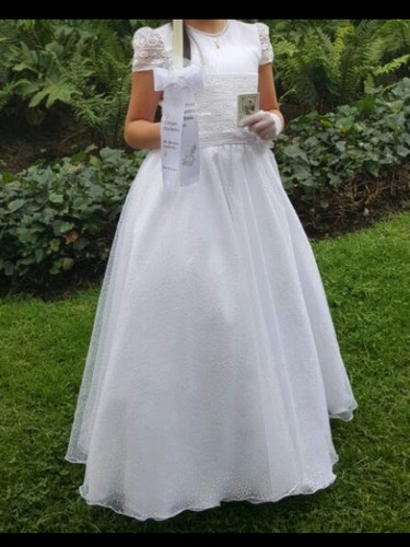 Vestido De Primera Comunión - Pajecita De Matrimonio.lindo 