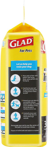 Glad For Pets Black Charcoal Puppy Pads-nuevas Y Mejorada...