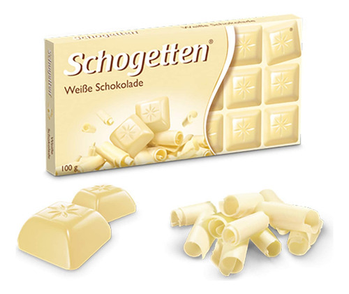 Chocolate Alemán Schogetten (paquete De 3) (chocolate Blanco