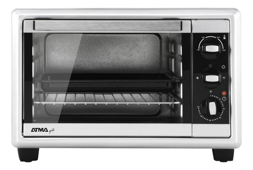 Horno Grill Electrico 17 Litros Gris Atma Hg2010n Outlet