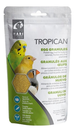 Tropican Granulos De Ovos Hari - 150g