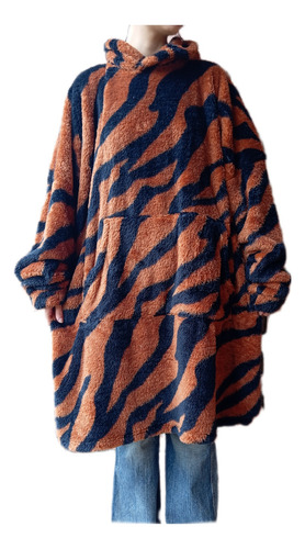 Pijama Manta Invierno, Suelto, Largo, Peluche Oversize Frio