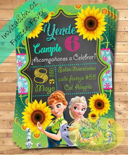 Diseño Invitación Digital Imprimible Varios Modelos Cumple