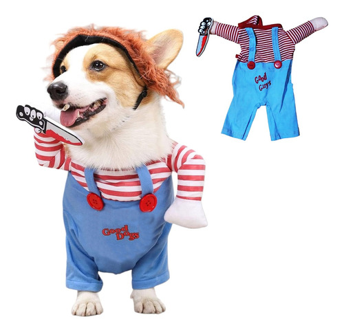 Disfraz Perro Chucky Razas Pequeñas