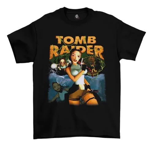 Camiseta Camisa Algodão Game Tomb Raider (classic) | MercadoLivre