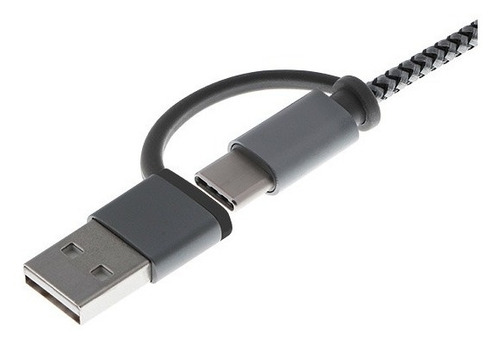 Imagen 3 de 5 de Cable 5 En 1 Xtech Xtc560 Cargador Para Apple Usb-c Microusb
