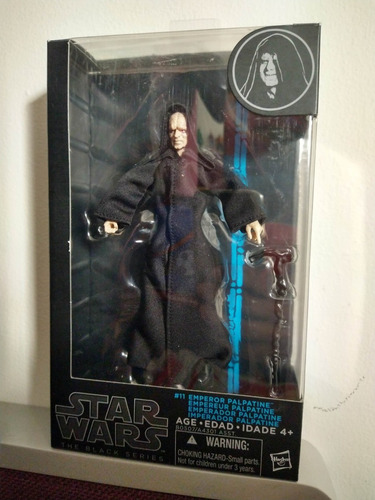 Star Wars Black Series Emperador Palpatine Blue Wave Azul