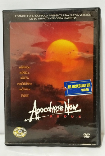 Dvd Apocalipsis Ahora - Apocalypse Now- Francis Ford Coppola