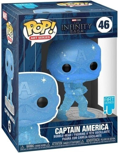 Imagen 1 de 4 de Pop! Marvel Infinity - Captain America (57614) 46 C/ Protect