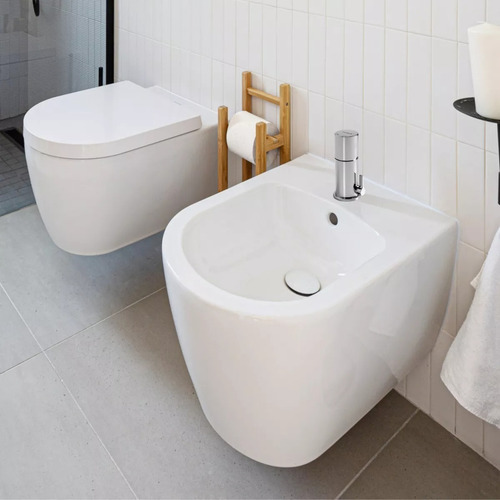 Grifería De Bidet Monocomando Cromado Piazza Lounge + Acc