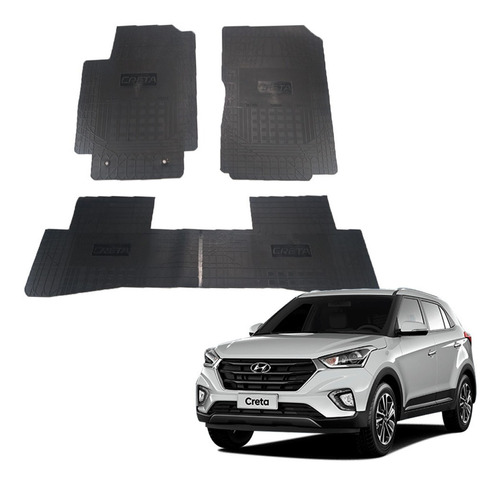 Tapete Interno Reforçado Hyundai Creta 21