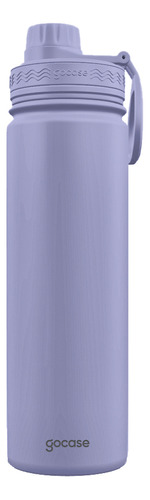 Garrafa Térmica Gocase Fresh Inox Parede Dupla Isolada 650ml Cor Azul-claro