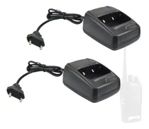 Comprar 2 Carregador De Mesa Para Rádio Baofeng 777s 888s Bivolt