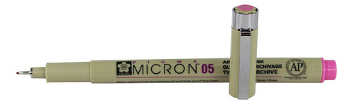 Tiralíneas Punta De Fibra Pigma Micron  Rosado 0.5mm