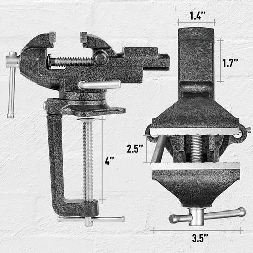 Tornillo De Banco Universal Combinado De Doble Propósi...