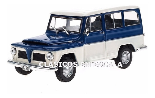 Estanciera Rural Modelo Brasilero Wagon - T White Box 1/43