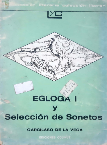 Egloga 1 Y Selección De Sonetos Vega Colihue Usado # (Usado)