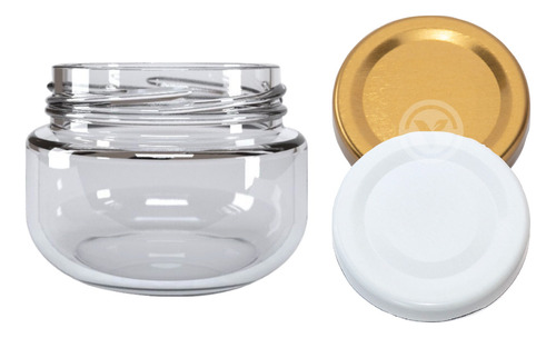 Frasco De Vidrio 2 Oz 60 Ml 18 Pz Velas Recuerdos Bautizos