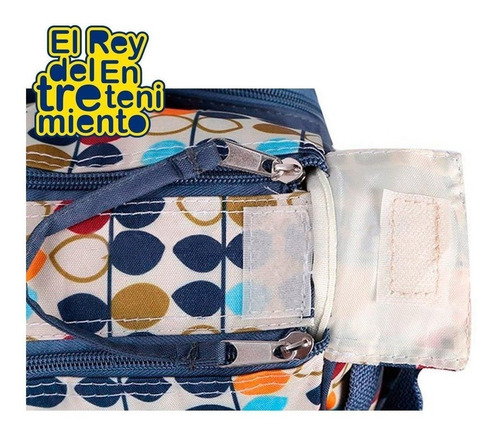 Set Completo 6 Bolsos Maternal Bebé Con Cambiador - El Rey