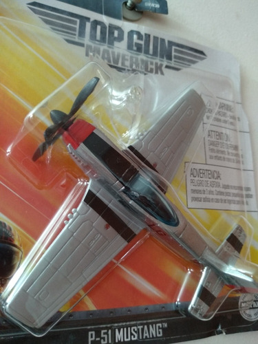 Avión Top Gun Maverick P - 51 Mustang Matchbox Sky Busters
