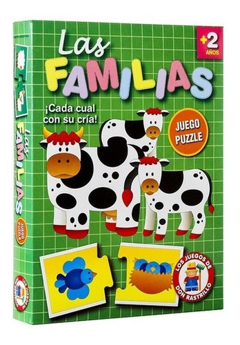 Juego De Mesa Puzzle Las Familias Don Rastrillo Ruibal