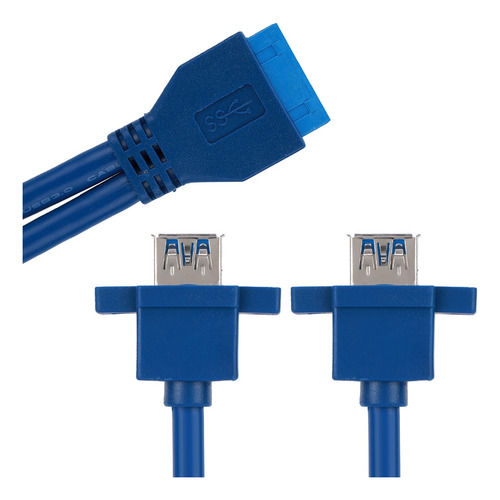 Cable De Montaje Usb Usb 3.0 De 19 Pines A 2af Del Panel Fro