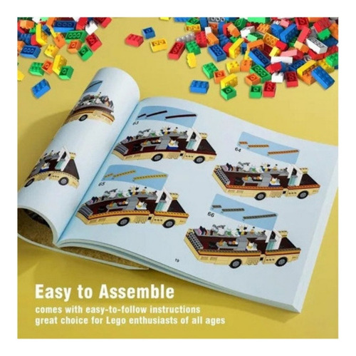 . Set De Construcción De Autocaravanas Modelo Rv, 431 Piezas