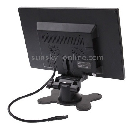 Monitor Vehiculo Boton Tactil Ultrafino 9.0 Cr Negro