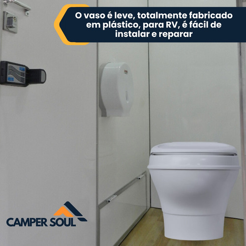 Vaso Sanitario Thetford Aqua Magic Alavanca Motorhome Traile