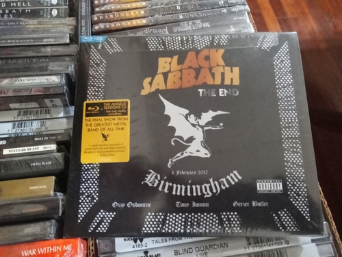 Black Sabbath - The End - Cd+bray Importado 