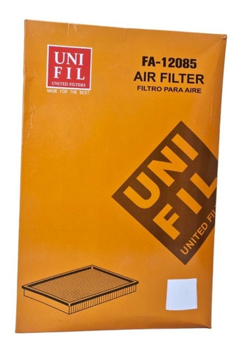 Filtro De Aire Chevrolet Malibu 1.5 Turbo 2016-2020 Fa-12085