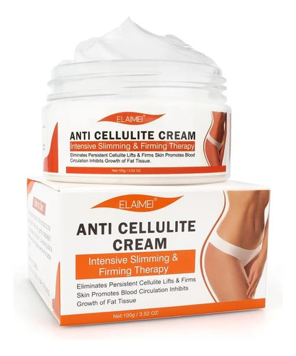 Crema Anti-celulitis Piel Firme Reductora Grasa Con Colageno