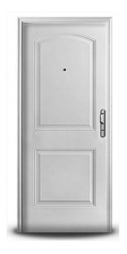 Puerta Oblak 1707 2 Tableros 80x200 Inyectada Y Galvanizada